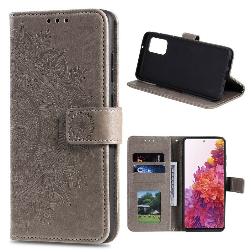 Kotelot Samsung Galaxy S20 FE Auringon Mandala