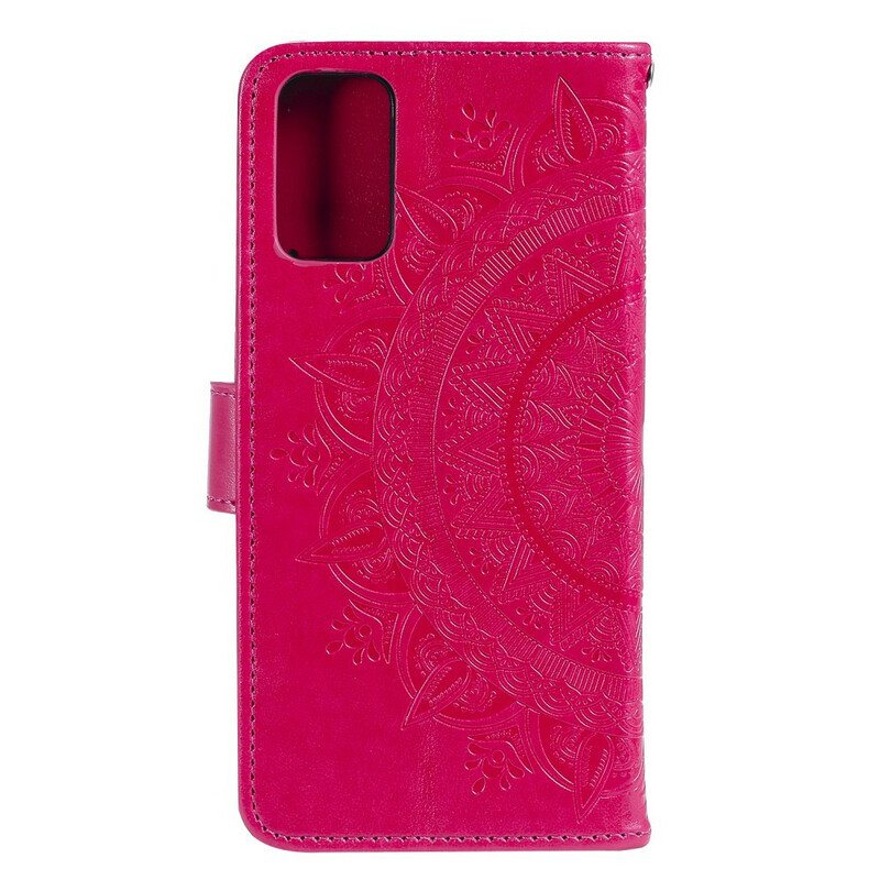 Kotelot Samsung Galaxy S20 FE Auringon Mandala