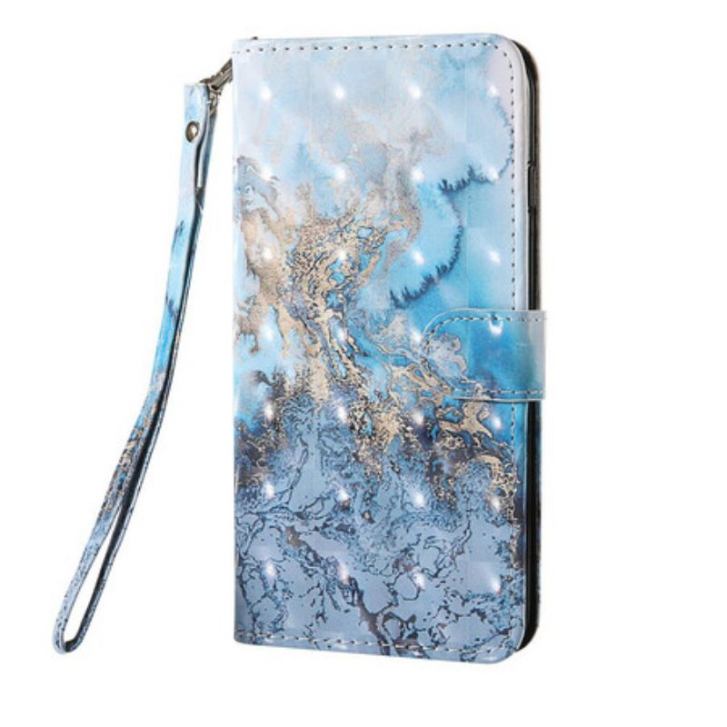 Kotelot Samsung Galaxy S20 FE Light Spot Marble Design Kaulanauhalla