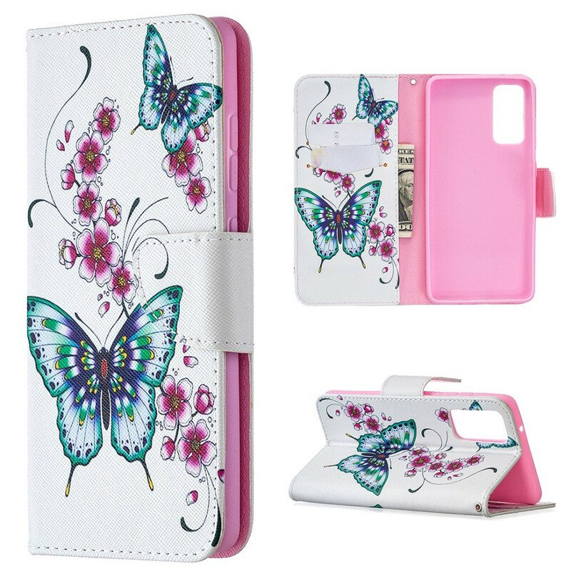 Kotelot Samsung Galaxy S20 FE Upeita Perhosia
