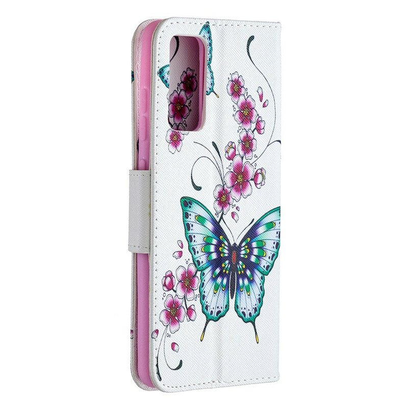 Kotelot Samsung Galaxy S20 FE Upeita Perhosia