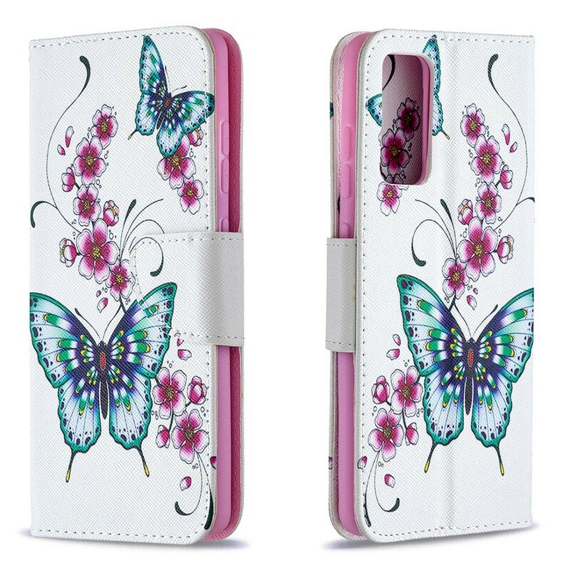 Kotelot Samsung Galaxy S20 FE Upeita Perhosia