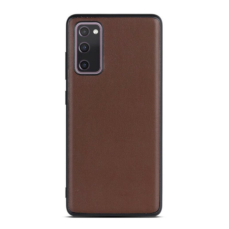 Kuori Samsung Galaxy S20 FE Aitoa Nahkaa