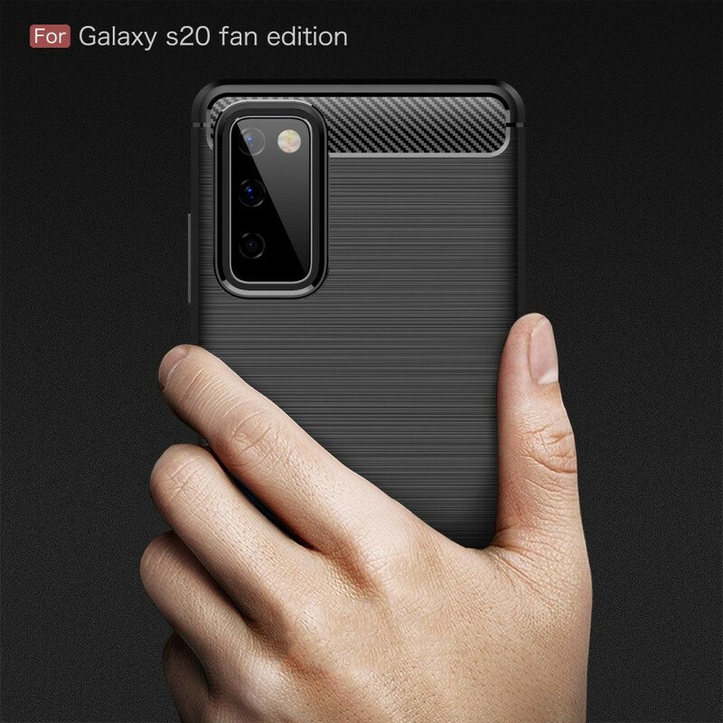 Kuori Samsung Galaxy S20 FE Harjattua Hiilikuitua