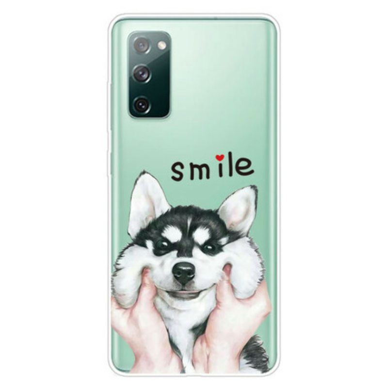 Kuori Samsung Galaxy S20 FE Hymyile Koira