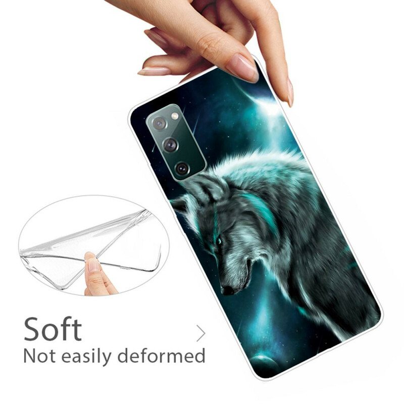 Kuori Samsung Galaxy S20 FE Kuninkaallinen Susi
