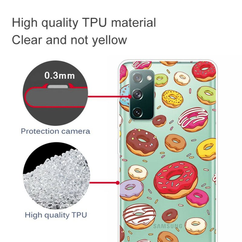 Kuori Samsung Galaxy S20 FE Rakasta Munkkeja