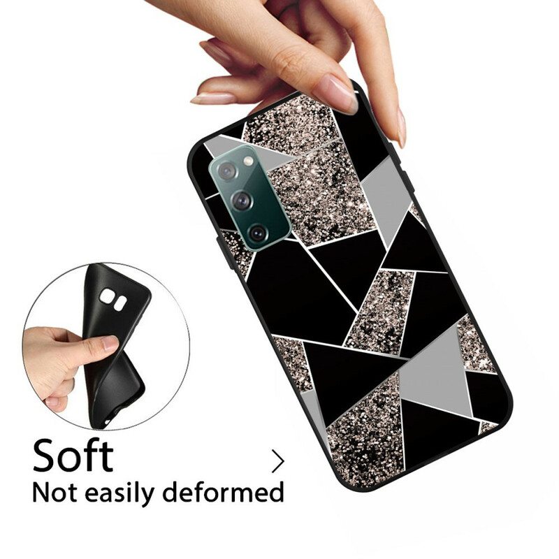 Kuori Samsung Galaxy S20 FE Tumma Marmori