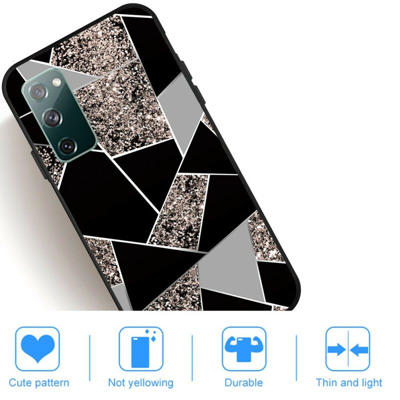 Kuori Samsung Galaxy S20 FE Tumma Marmori