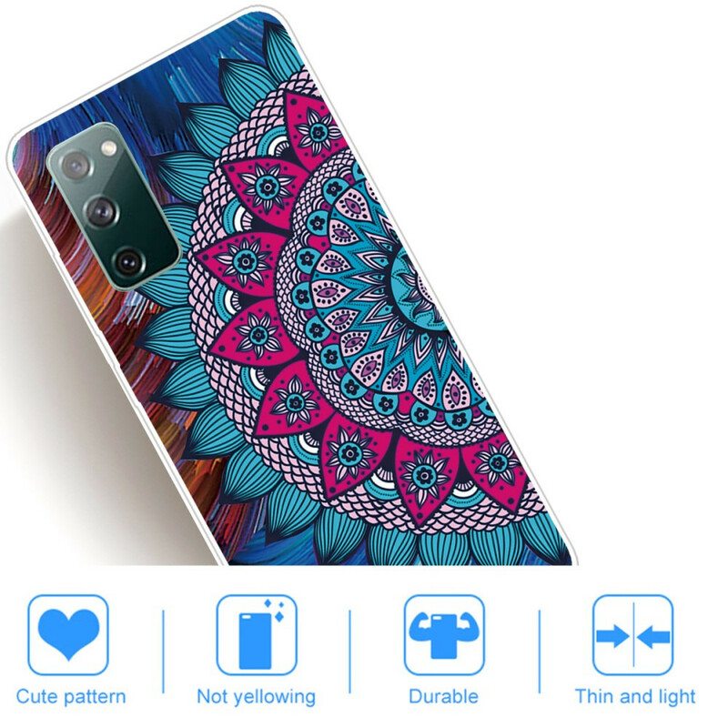 Kuori Samsung Galaxy S20 FE Värikäs Mandala