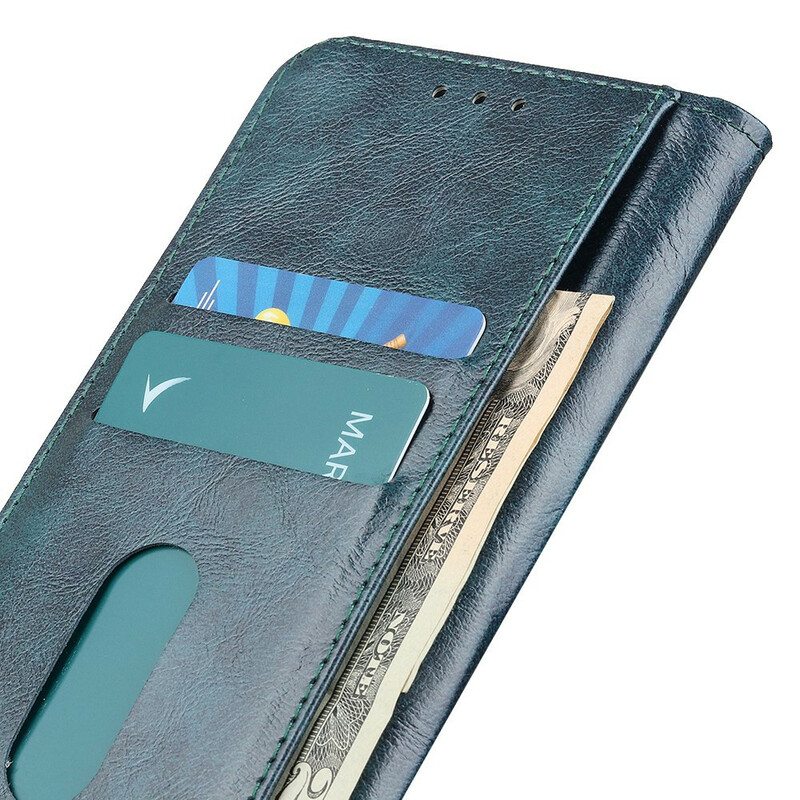 Nahkakotelo Samsung Galaxy S20 FE Kiiltävä Keinonahka Khazneh