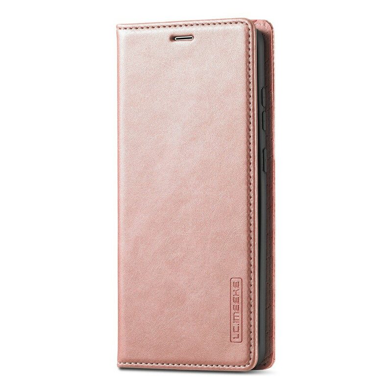 Puhelinkuoret Samsung Galaxy S20 FE Kotelot Flip Lc.imeeke Nahkaefekti