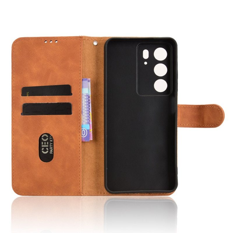 Lederhüllen Für Realme C71 Wildlederoptik