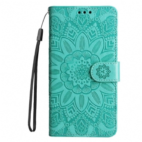 Kotelot Oppo A98 5g Auringonkukkakuvio