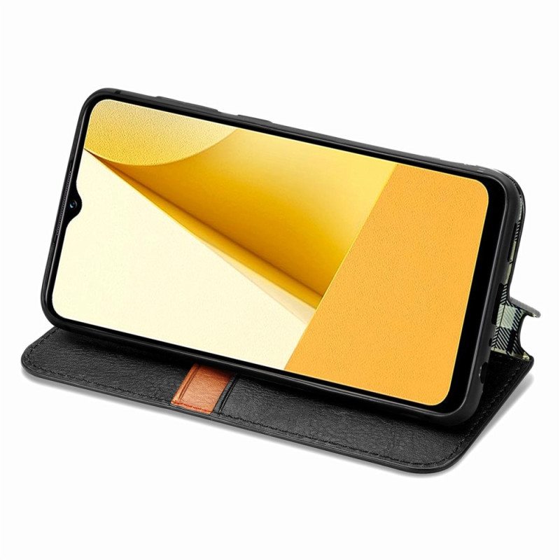 Puhelinkuoret Vivo Y16 Kotelot Flip 3d Kuvio