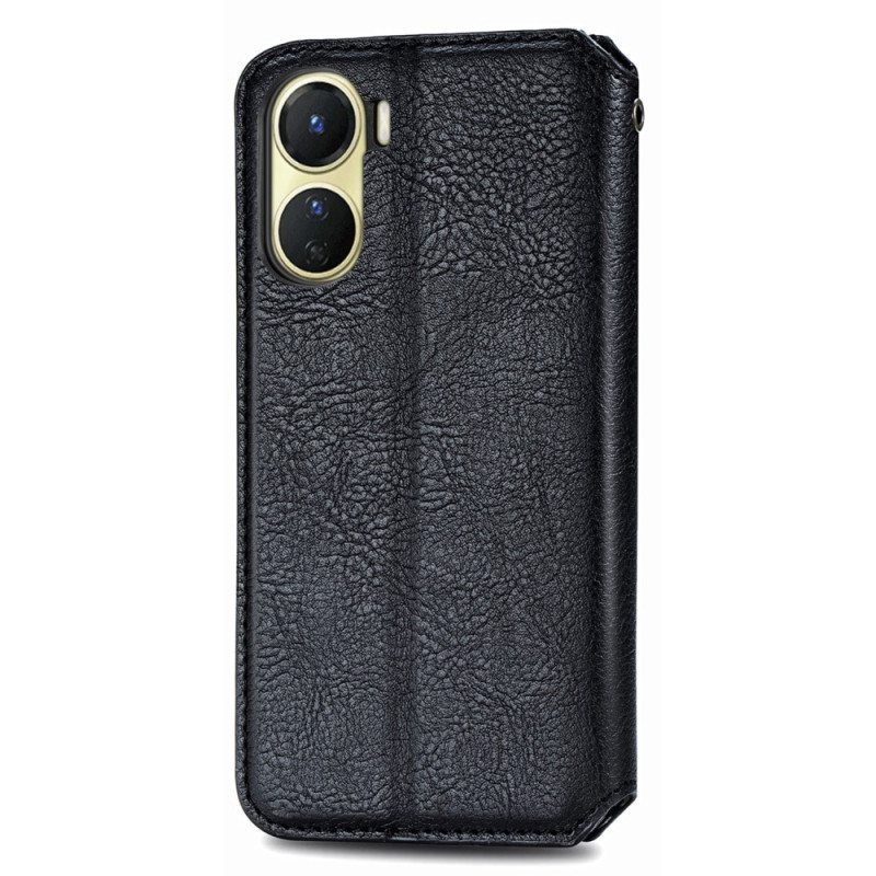Puhelinkuoret Vivo Y16 Kotelot Flip 3d Kuvio
