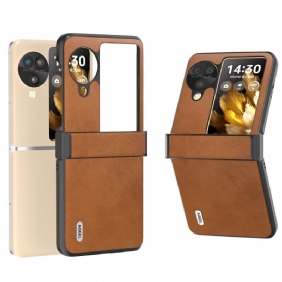 Kuori Oppo Find N3 Flip Abeel-nahkaefekti