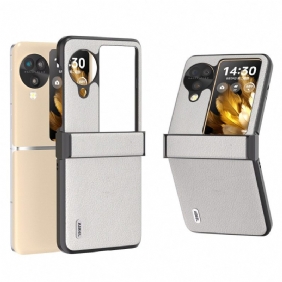 Kuori Oppo Find N3 Flip Teksturoitu Nahka Abeel