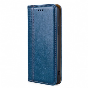 Puhelinkuoret Oppo Find X5 Pro Kotelot Flip Vintage Nahkaefekti
