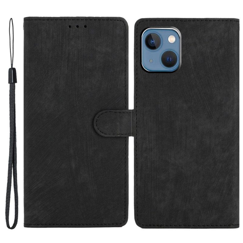Kotelot iPhone 15 Suojaketju Kuori Retrohihna