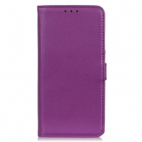 Nahkakotelo Samsung Galaxy A03 Premium Lychee Faux Leather