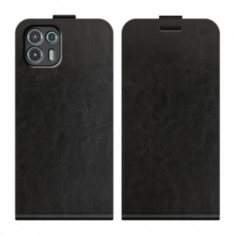 Nahkakotelo Motorola Edge 20 Lite Kotelot Flip Taitettava