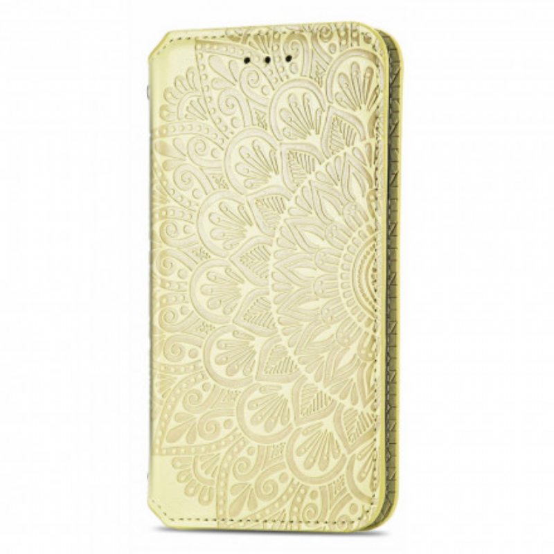 Puhelinkuoret Motorola Edge 20 Lite Kotelot Flip Mandala