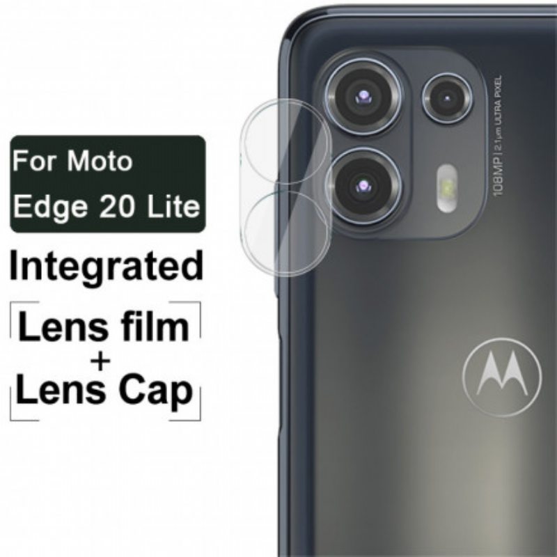 Suojaava Karkaistu Lasilinssi Motorola Edge 20 Lite Imak:Lle