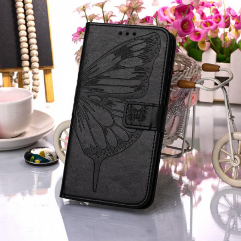 Kotelot Samsung Galaxy A32 Butterfly Design Kaulanauhalla