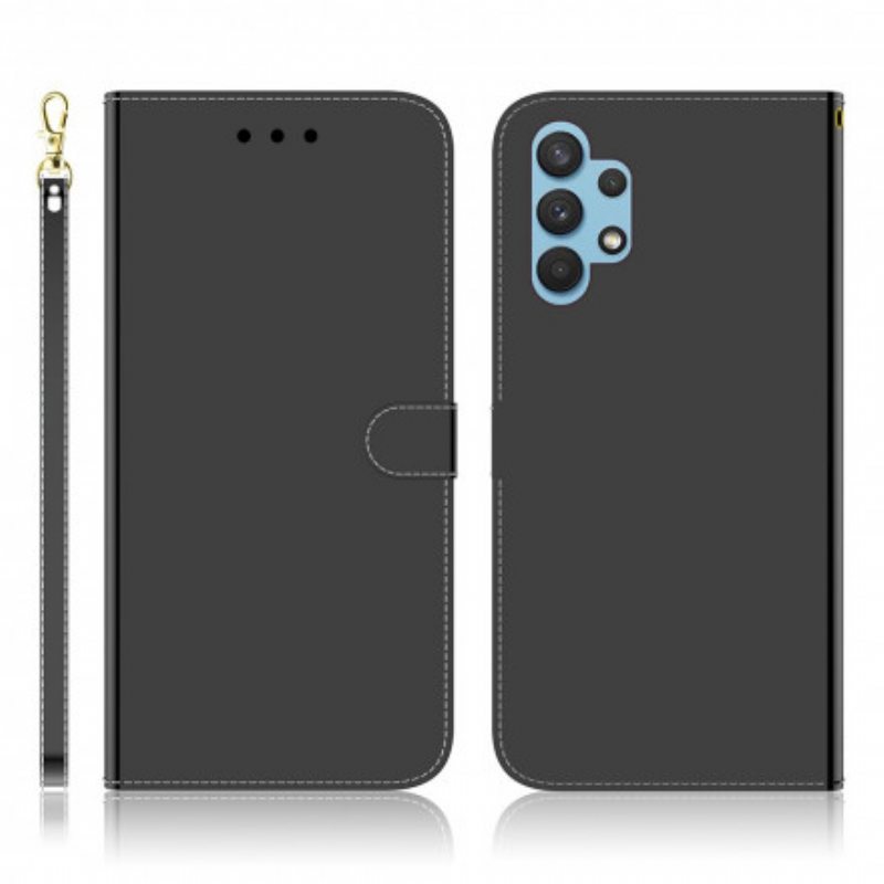 Kotelot Samsung Galaxy A32 Keinonahkainen Peilin Kansi