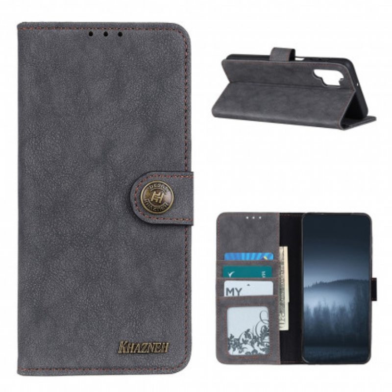 Kotelot Samsung Galaxy A32 Khazneh Retro Haljasnahka
