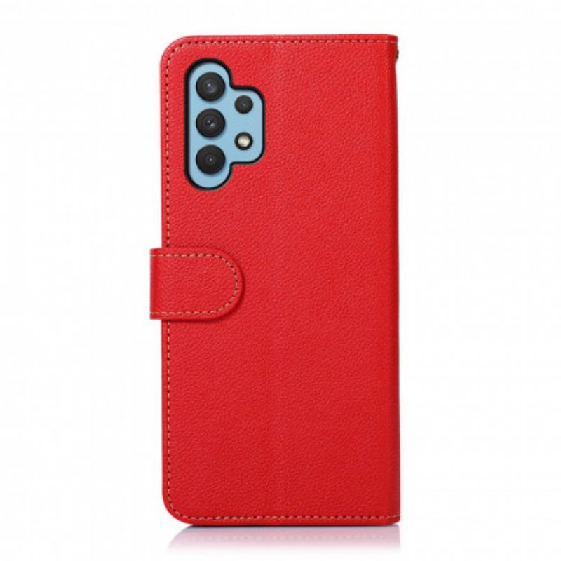 Kotelot Samsung Galaxy A32 Litsi Style Rfid Khazneh