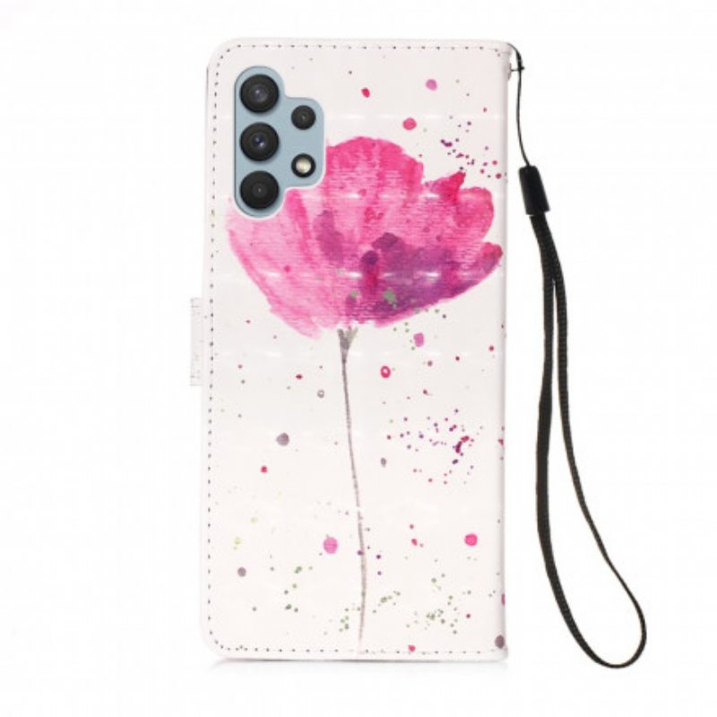 Kuori Kotelot Samsung Galaxy A32 Akvarelli Unikko