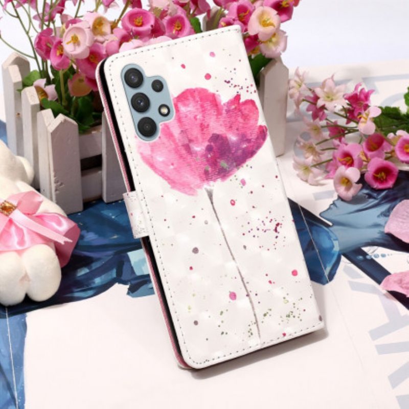 Kuori Kotelot Samsung Galaxy A32 Akvarelli Unikko