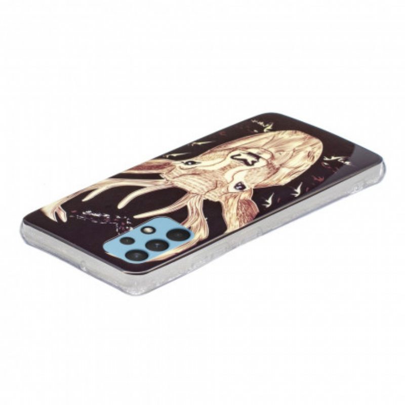Kuori Samsung Galaxy A32 Fluoresoiva Majestic Deer