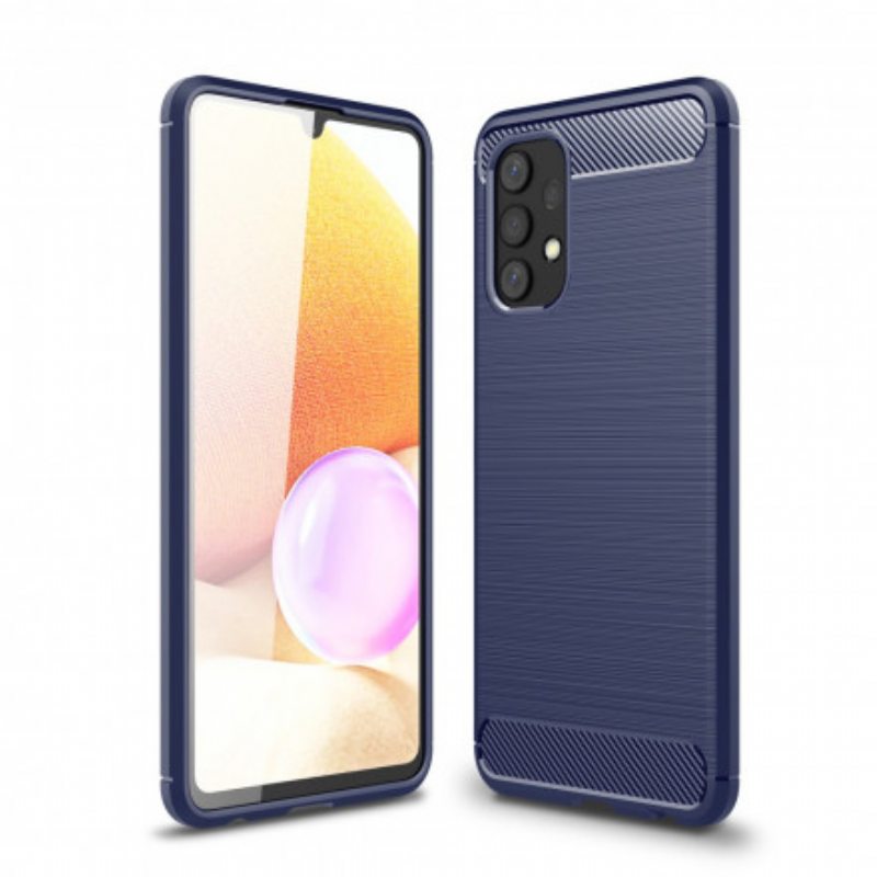 Kuori Samsung Galaxy A32 Harjattua Hiilikuitua