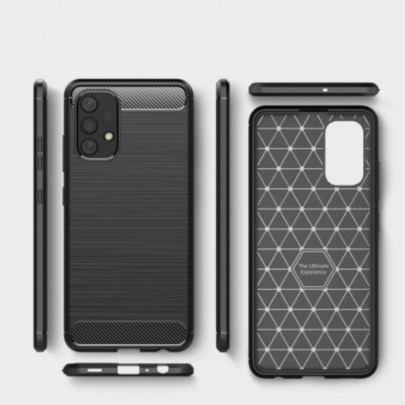 Kuori Samsung Galaxy A32 Harjattua Hiilikuitua