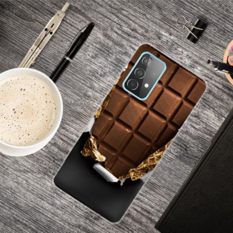 Kuori Samsung Galaxy A32 Joustava Suklaa