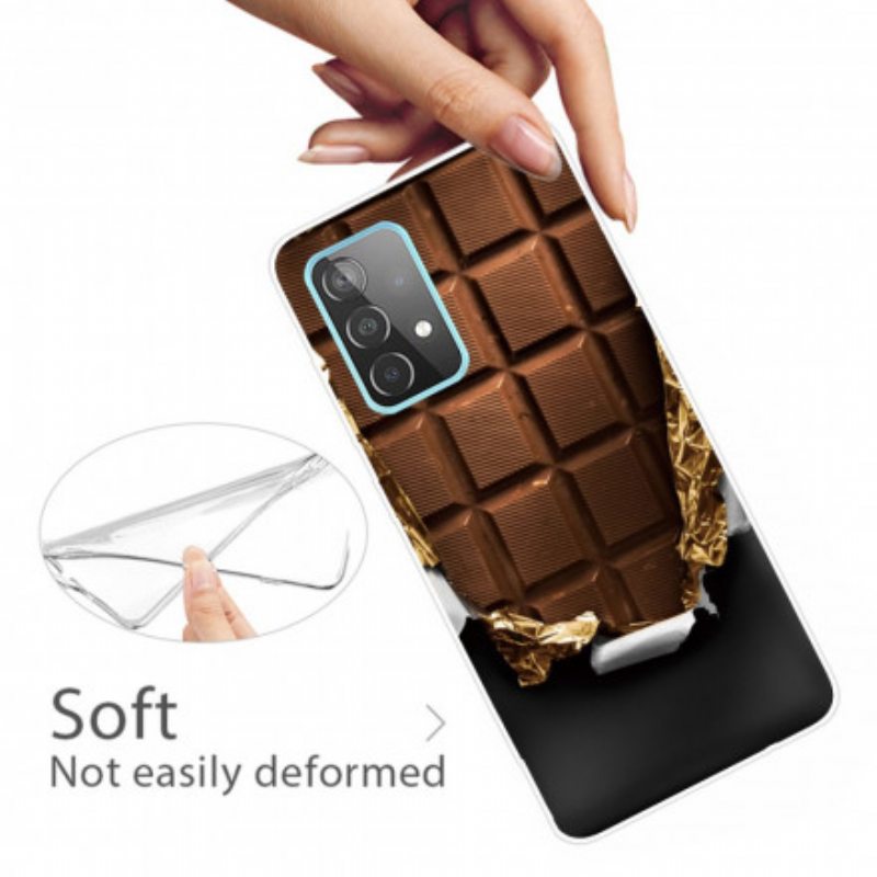 Kuori Samsung Galaxy A32 Joustava Suklaa