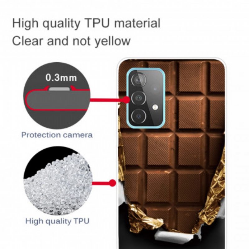 Kuori Samsung Galaxy A32 Joustava Suklaa