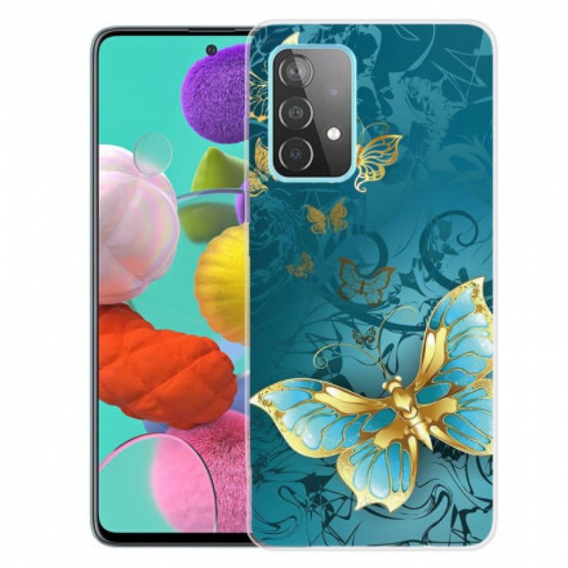 Kuori Samsung Galaxy A32 Joustavat Perhoset