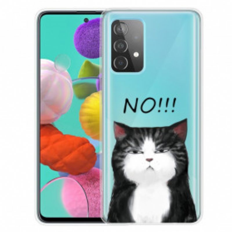 Kuori Samsung Galaxy A32 Kissa Joka Sanoo Ei