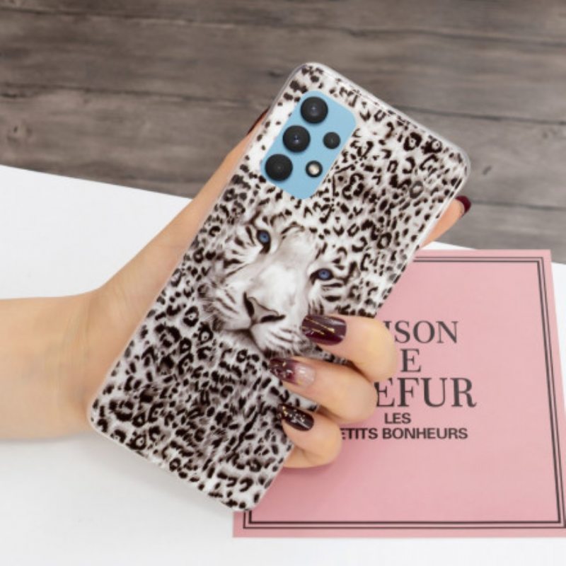 Kuori Samsung Galaxy A32 Leopardi Loisteputki