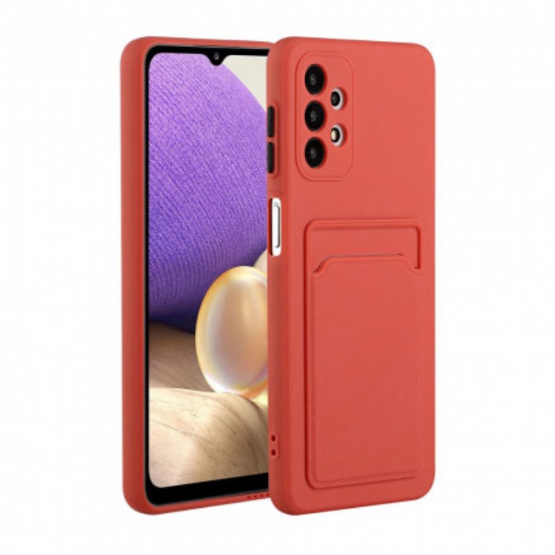 Kuori Samsung Galaxy A32 Silikoninen Korttikotelo