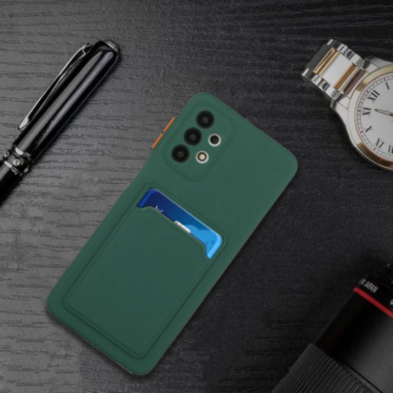 Kuori Samsung Galaxy A32 Silikoninen Korttikotelo