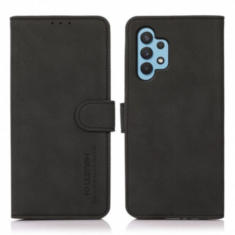 Nahkakotelo Samsung Galaxy A32 Khazneh Fashion Leather Effect