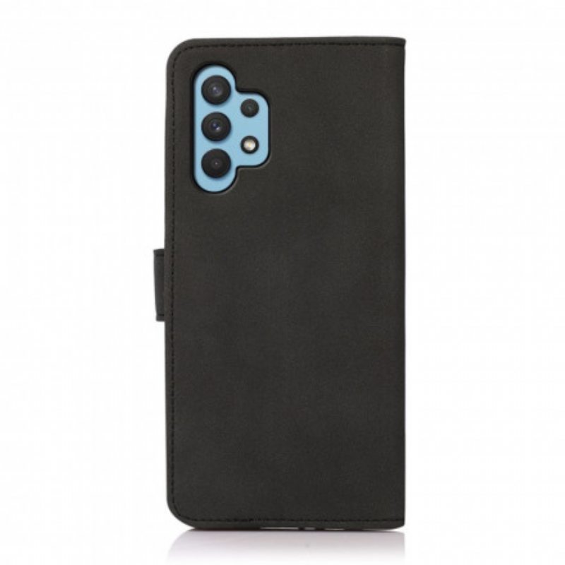 Nahkakotelo Samsung Galaxy A32 Khazneh Fashion Leather Effect
