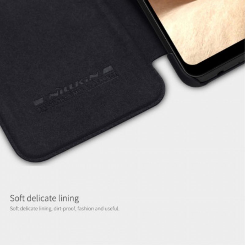 Puhelinkuoret Samsung Galaxy A32 Kotelot Flip Nillkin Qin -sarja