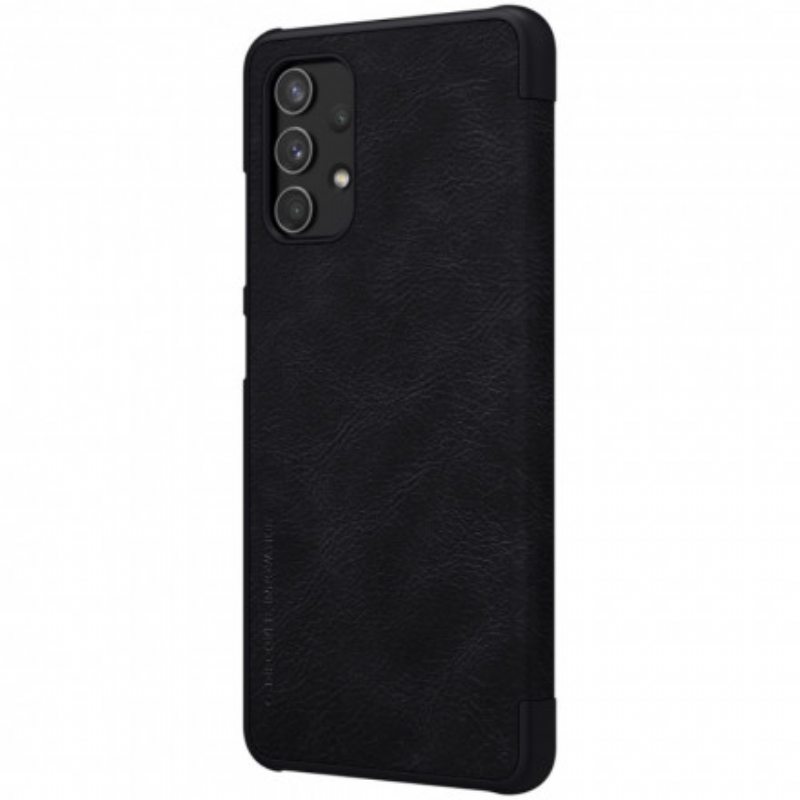 Puhelinkuoret Samsung Galaxy A32 Kotelot Flip Nillkin Qin -sarja