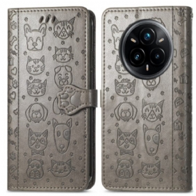 Kotelot Realme 14 Pro Plus 5g Animoidut Eläimet Suojakuori